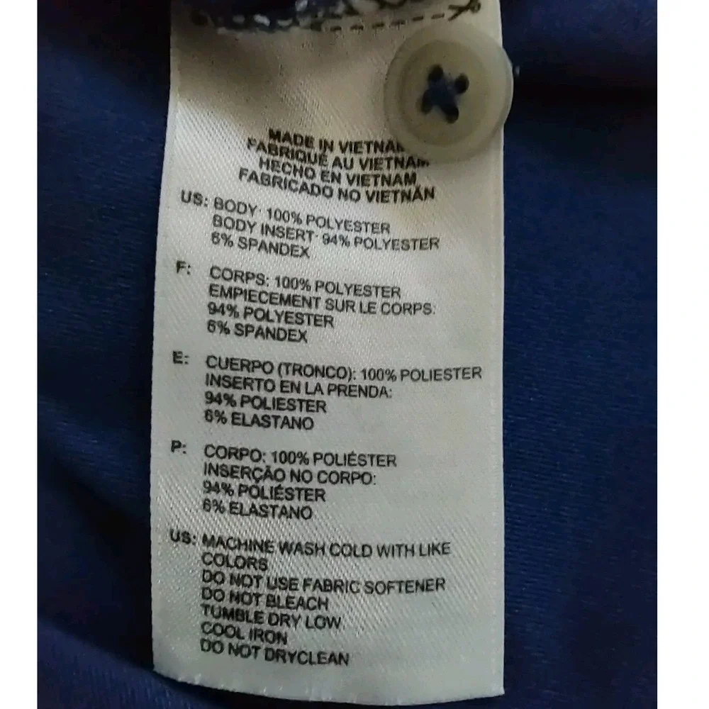 Adidas Golf Polo Shirt Mens XLarge Logo ForMotion Short Sleeve Blue XL Climacool